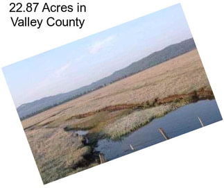 22.87 Acres in Valley County