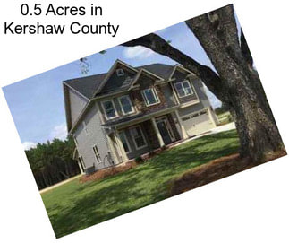 0.5 Acres in Kershaw County