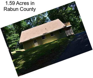 1.59 Acres in Rabun County