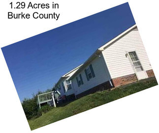 1.29 Acres in Burke County