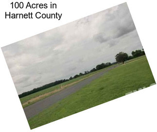 100 Acres in Harnett County