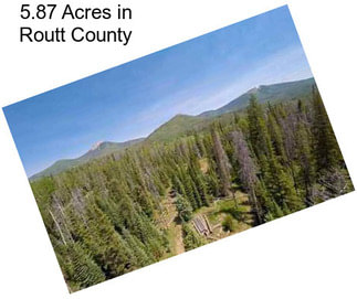 5.87 Acres in Routt County