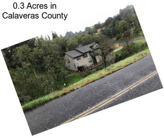 0.3 Acres in Calaveras County