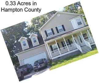 0.33 Acres in Hampton County