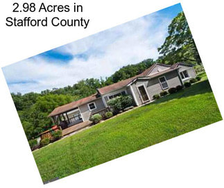2.98 Acres in Stafford County