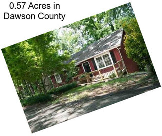 0.57 Acres in Dawson County
