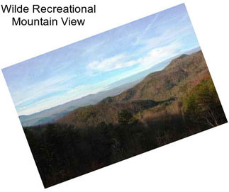 Wilde Recreational Mountain View