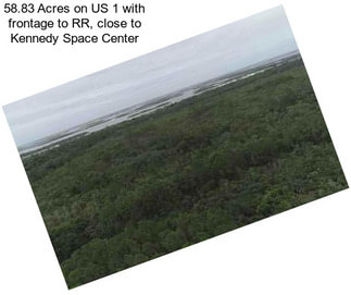 58.83 Acres on US 1 with frontage to RR, close to Kennedy Space Center
