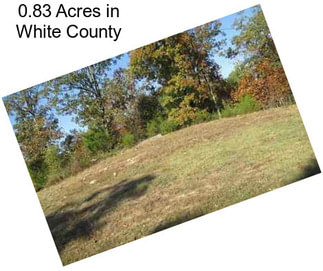 0.83 Acres in White County