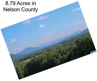 8.79 Acres in Nelson County