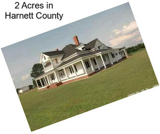 2 Acres in Harnett County