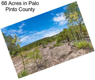 66 Acres in Palo Pinto County