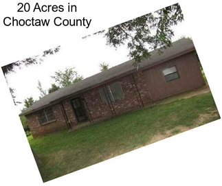 20 Acres in Choctaw County