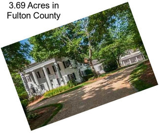 3.69 Acres in Fulton County