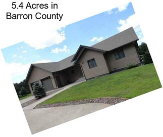 5.4 Acres in Barron County