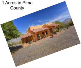 1 Acres in Pima County