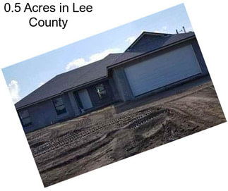 0.5 Acres in Lee County