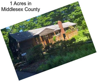 1 Acres in Middlesex County