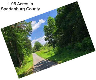 1.96 Acres in Spartanburg County