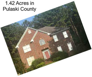 1.42 Acres in Pulaski County