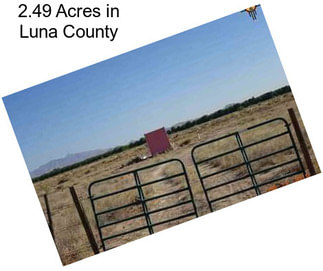 2.49 Acres in Luna County