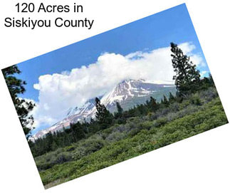 120 Acres in Siskiyou County