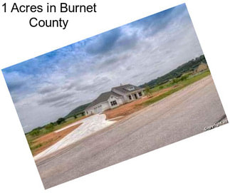 1 Acres in Burnet County
