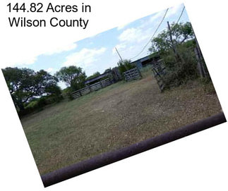 144.82 Acres in Wilson County