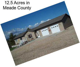 12.5 Acres in Meade County