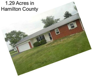 1.29 Acres in Hamilton County