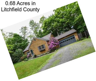 0.68 Acres in Litchfield County