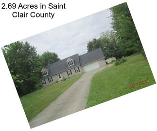 2.69 Acres in Saint Clair County