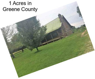 1 Acres in Greene County
