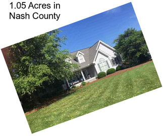 1.05 Acres in Nash County
