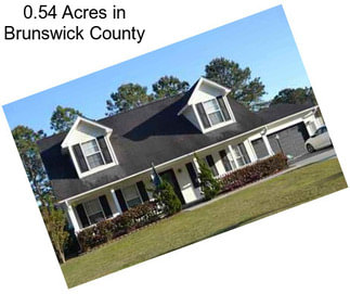 0.54 Acres in Brunswick County
