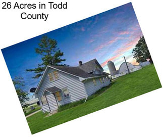 26 Acres in Todd County