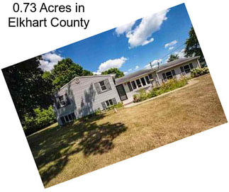 0.73 Acres in Elkhart County