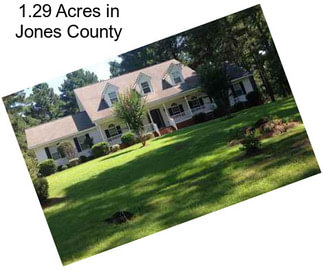 1.29 Acres in Jones County