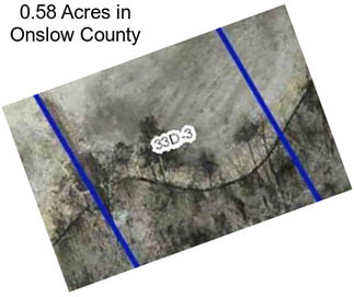0.58 Acres in Onslow County