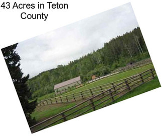 43 Acres in Teton County