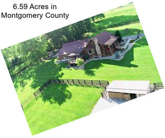 6.59 Acres in Montgomery County