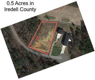 0.5 Acres in Iredell County