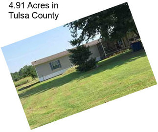 4.91 Acres in Tulsa County