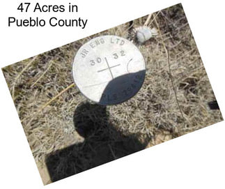 47 Acres in Pueblo County