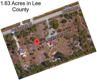 1.63 Acres in Lee County