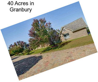 40 Acres in Granbury