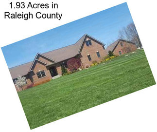 1.93 Acres in Raleigh County