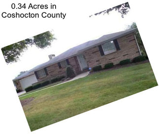 0.34 Acres in Coshocton County