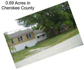 0.69 Acres in Cherokee County