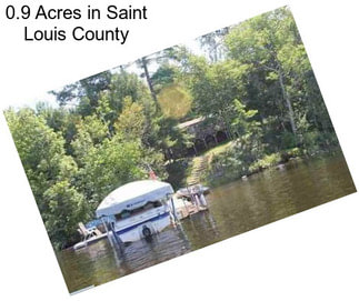 0.9 Acres in Saint Louis County